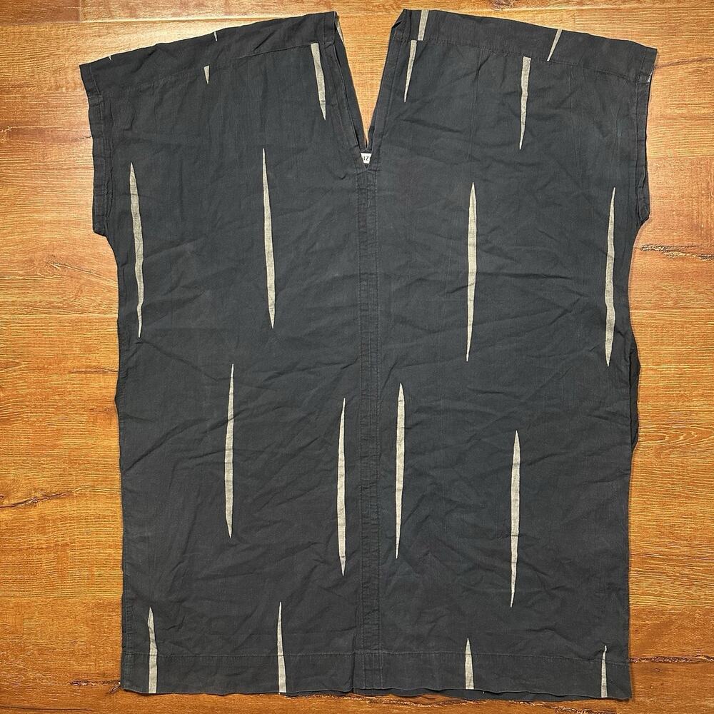 Uzi Nyc Tunic Dress Top Womens OS Black Sleeveless Contemporary City Designer
